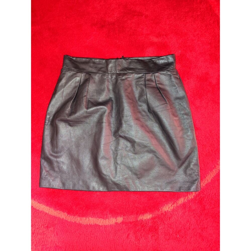 Naven Sz 6 Leather Mini